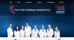 Desktop Screenshot of newyorkcardiologyassoc.com